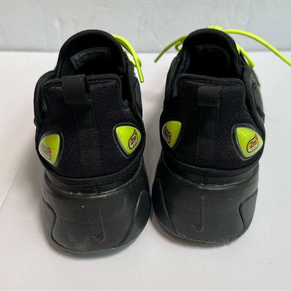 Nike Zoom 2000 2K Volt Green and Black Chunky Sneakers - Picture 3 of 8